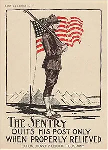 Army The Sentry Magnet