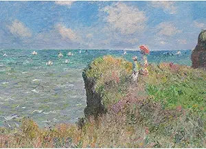 Monet - Cliff Walk Magnet