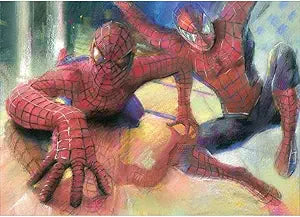 Spiderman Portrait Magnet