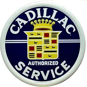 Cadillac Service  12" SRACAD Round Sign