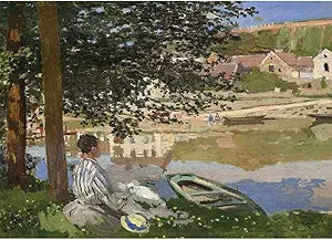 Monet - Bank of the Seine Magnet