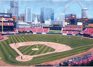 STL Busch Stadium Magnet