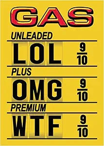 Gas Prices Magnet Magnet