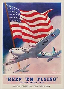 Army Keep em Flying Magnet