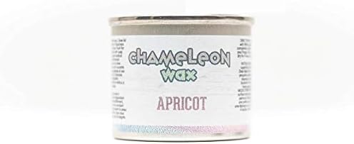 Dixie Belle Chameleon Wax | Apricot | Iridescent Oil Based Sheer Wax | DIY Wax for Furniture, Tables, Projects | Made in the USA